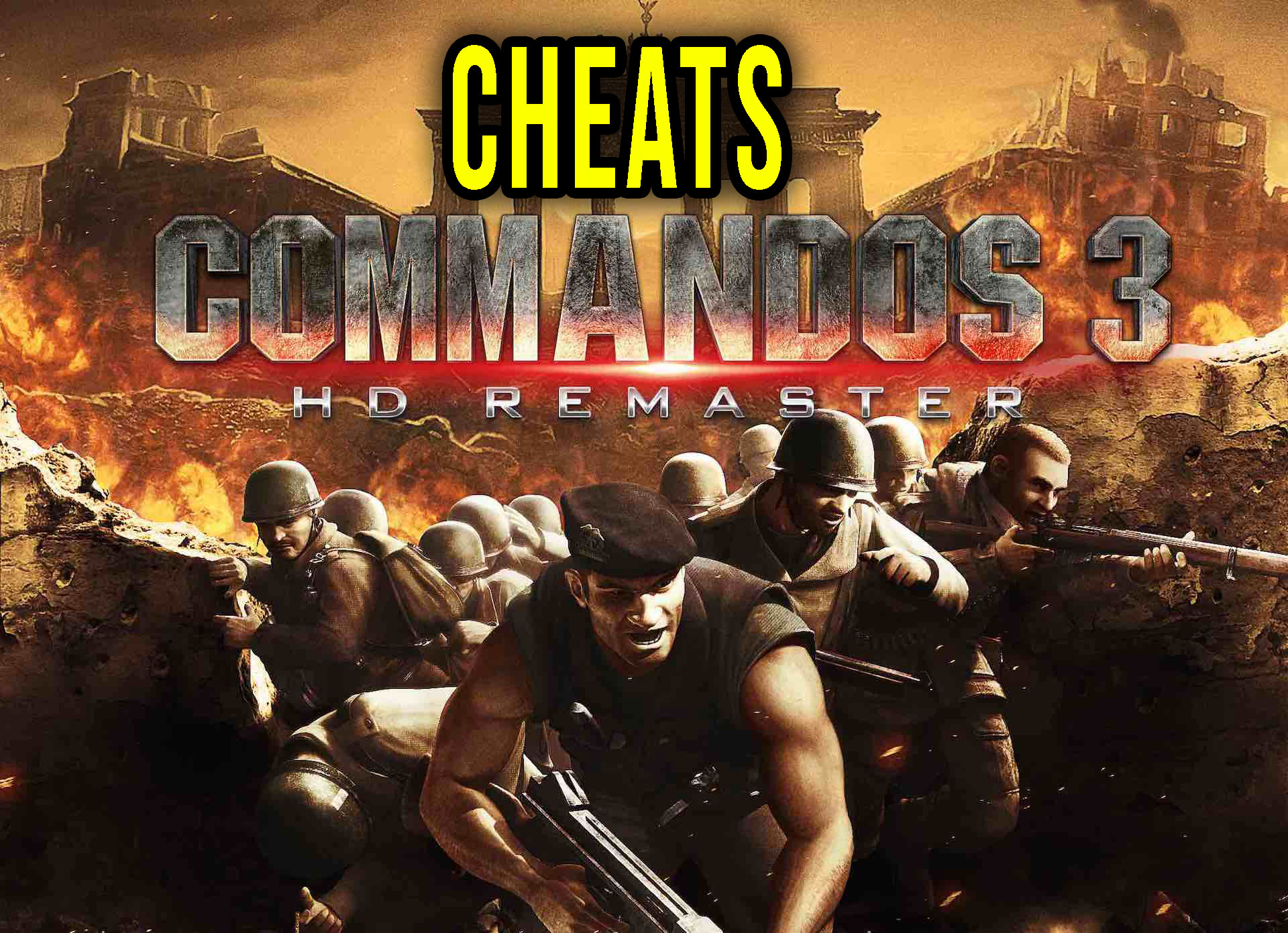 commandos 3 cheat
