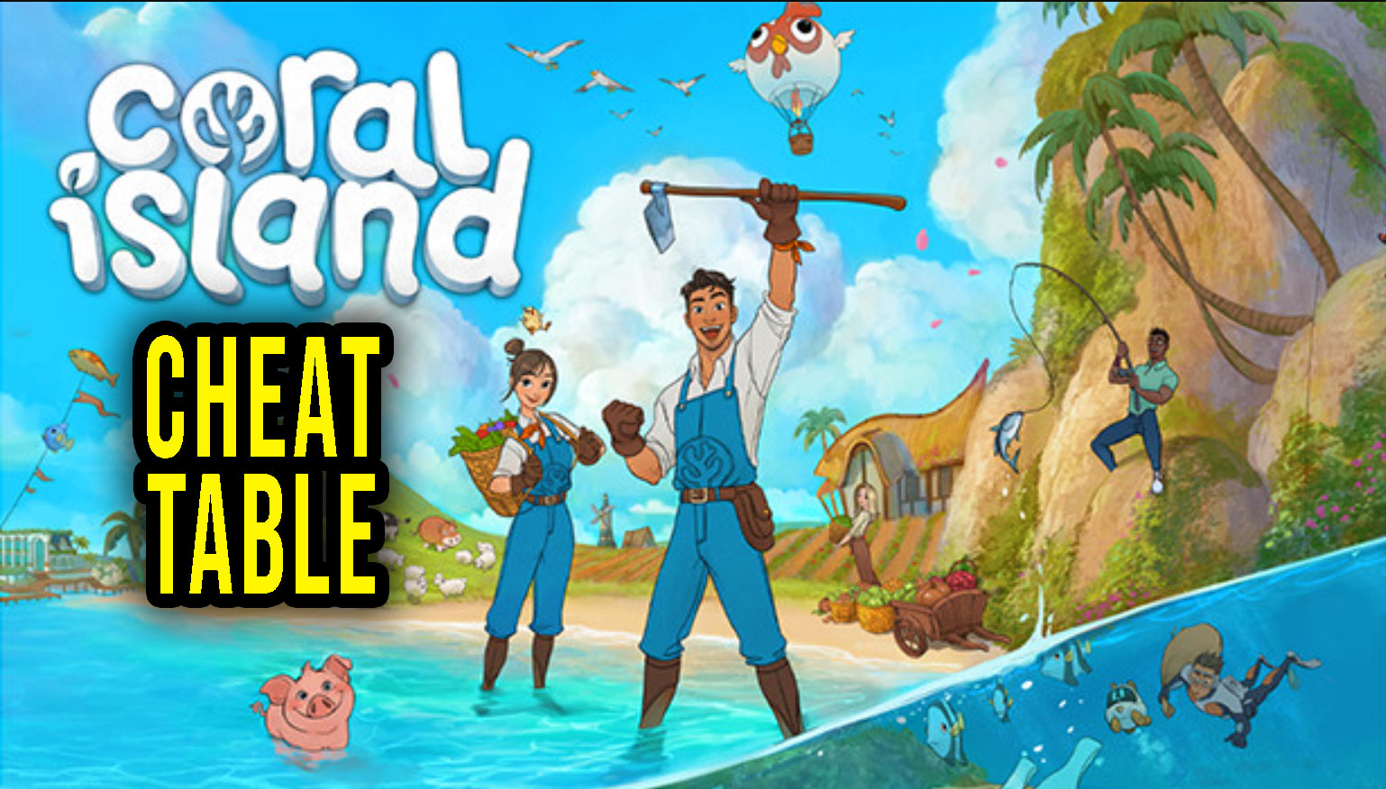 Coral Island Cheat Table for Cheat Engine Games Manuals
