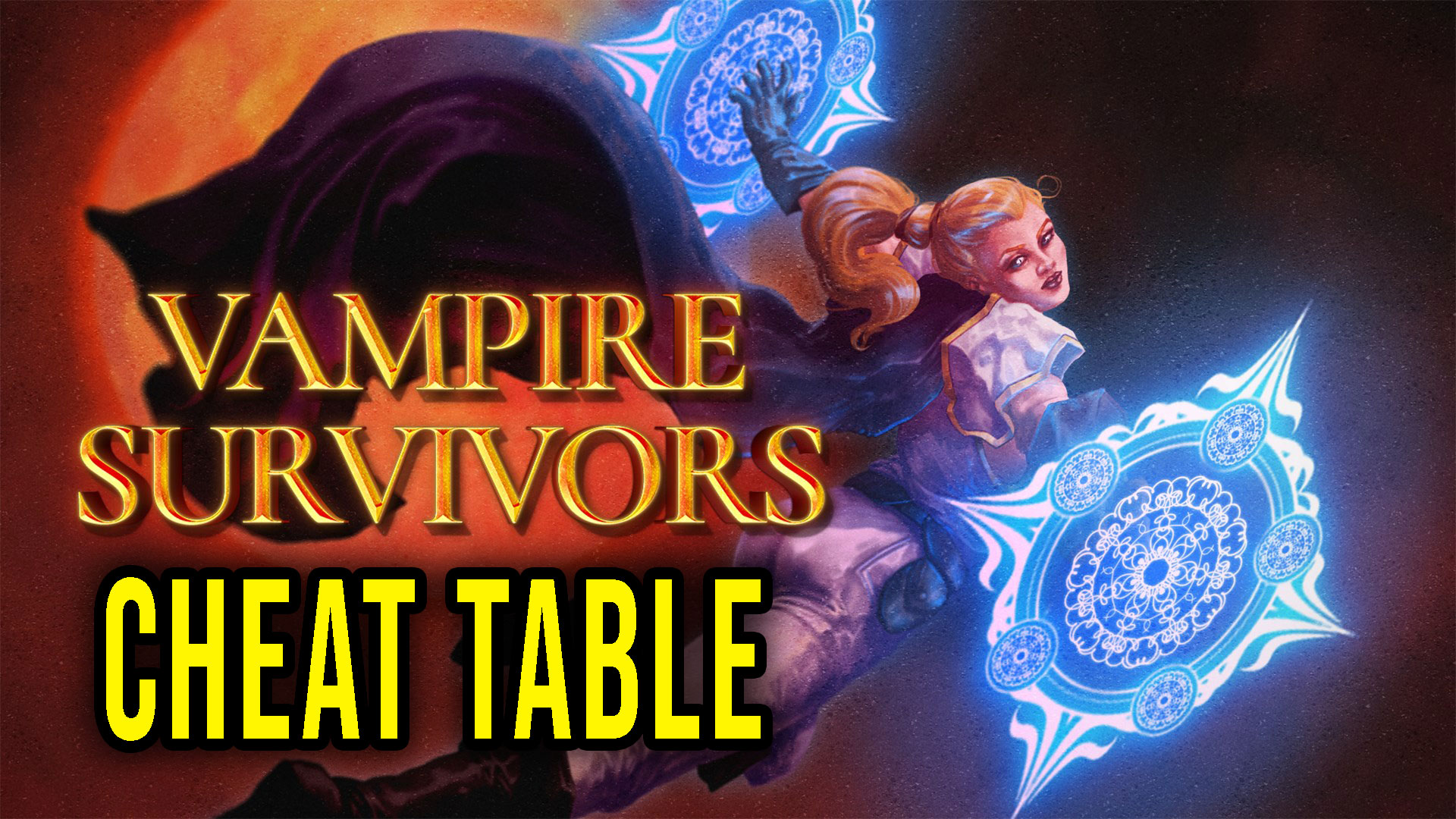 Vampire Survivors - Open Cheat Tables