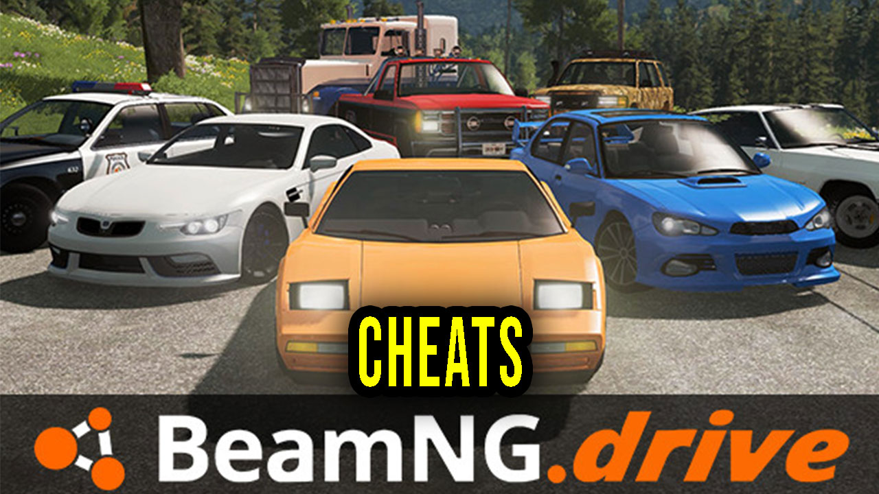 beamngdrive car cheat codes